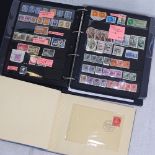 An album of German stamps, and an album of various rare world stamps