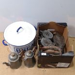 Bread bin, and various pulleys