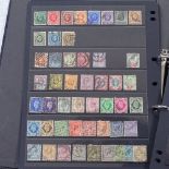 An album of British stamps