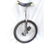 A unicycle with 51cm wheel