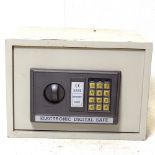 An electronic digital safe, length 34cm
