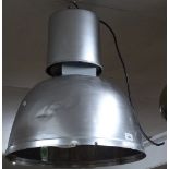 An aluminium industrial light fitting