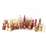 Ivory chess pieces
