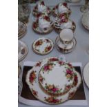 Royal Albert Old Country Roses tea set