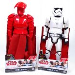 2 Star Wars figures - Stormtrooper and Praetorian Guard, 45cm