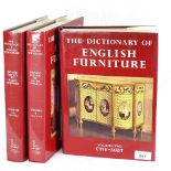 3 volumes "Dictionary of English Furniture" limited edition 899/1000