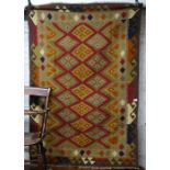 A Maimana Kilim rug, 178cm x 120cm