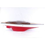 A German pond yacht, length 91cm