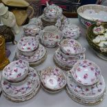 Noritake porcelain tea service with rose decoration