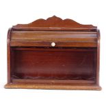 A tambour-front pipe rack by Alfred Dunhill London, length 28.5cm
