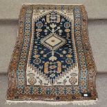 A Persian Malayer wool rug, circa 1950, 5'6" x 3'7"