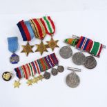 A group of Second War medals and others