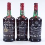 3 bottles of Almeida 1967 Tawny Port (3)