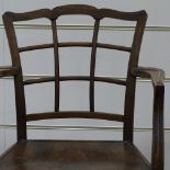 A Thonet A562 lattice-back elbow chair, designed by Josef Hoffman circa 1910