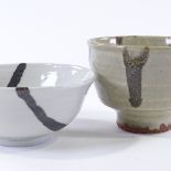 Jim Malone (British - born 1946), Studio pottery tea bowl from Lessonhall Pottery, diameter 12cm,