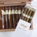 2 boxes of Davidoff cigars, 8 Winston Churchill Petit Coronas, 8 Demi-Tasse (16)