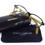Dolce and Gabbana unused spectacles, original box