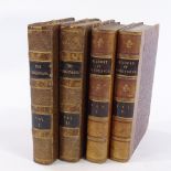 W M Thackeray, The Virginians, First Edition, 2 volumes, published by Bradbury & Evans, 1858 (4)