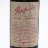 A bottle of Penfolds Grange Bin 95 wine, Vintage 1968