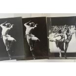 Seth Eastman, 3 photographic studies of Nureyev, circa 1970, and other photographic studies