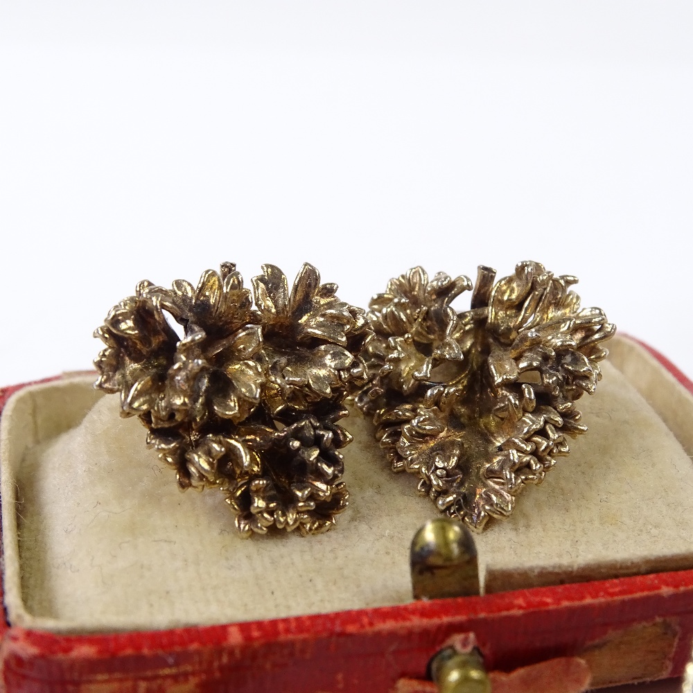 Various silver-gilt jewellery, including some by Flora Danica (7) - Image 2 of 5