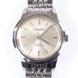 INTERNATIONAL WATCH CO. (IWC) - A stainless steel Ingenieur automatic wristwatch, 21 jewel