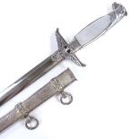 A German Government Official's dagger, marked Eickhorn