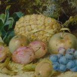 William Cruikshank (1848 - 1922), watercolour/gouache, still life fruit, signed, 11" x 16", framed