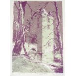 Phyllis Johnston, a folder of screen prints, Sussex scenes, sheet size 20" x 25"