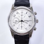 FREDERIQUE CONSTANT - a Runabout Chronograph automatic wristwatch, stainless steel case with