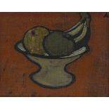 Peter Haigh (1914 - 1994), oil on board, still life fruit, 8" x 10", framed