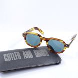 Cutler & Gross London, pair of Vintage handmade sunglasses in original case