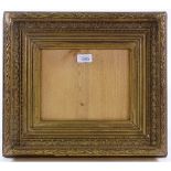 A 19th century gilt-gesso frame, rebate size approx 7.5" x 10"