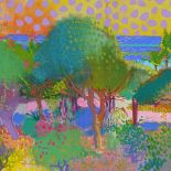 Gregory Alexander RWS (born 1960), oil on canvas board, impressionist landscape, signed, 18" x
