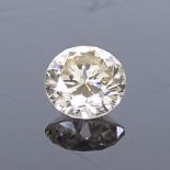 An unmounted 0.60 carat round brilliant-cut diamond, 0.13g