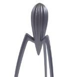 Alessi Italy, Juicy Salif lemon squeezer by Philippe Starck, mat grey finish, height 29cm