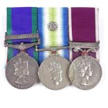 A Northern Ireland/South Atlantic group of 3 medals, including Long Service medal, to 24466837