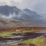 Henry Cubley, oil on canvas, in Glencoe, 1910, 20" x 30", framed