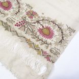 An Ottoman embroidered Hamma towel