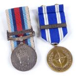 An Afghanistan Operational Service medal with clasp, to 25075878 L-Cpl S Mawer Royal Signals, and