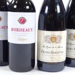 3 bottles of Croze Hermitage 2014, and 3 bottles of Bordeaux (6)