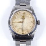 ROLEX - a stainless steel Oyster Precision mechanical wristwatch, ref. 6422, circa 1957, serial