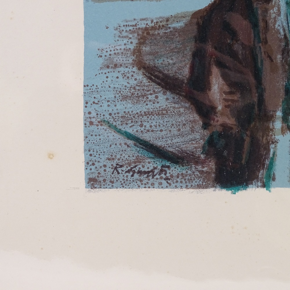 Richard Guyatt, lithograph, Radcliffe Camera 1956, image 15" x 20", unframed - Image 3 of 4