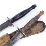 2 Fairbairn-Sykes fighting knives