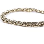 A 9ct gold twist link bracelet, by Chiampesan, bracelet length 18cm, 16.7g