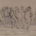 John Doyle, 2 19th century political caricature prints, blind stamped T McLean
