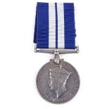A George VI Distinguished Service medal 1938-49 to T.124 W F Mitchell, HMS Queen of Thanet