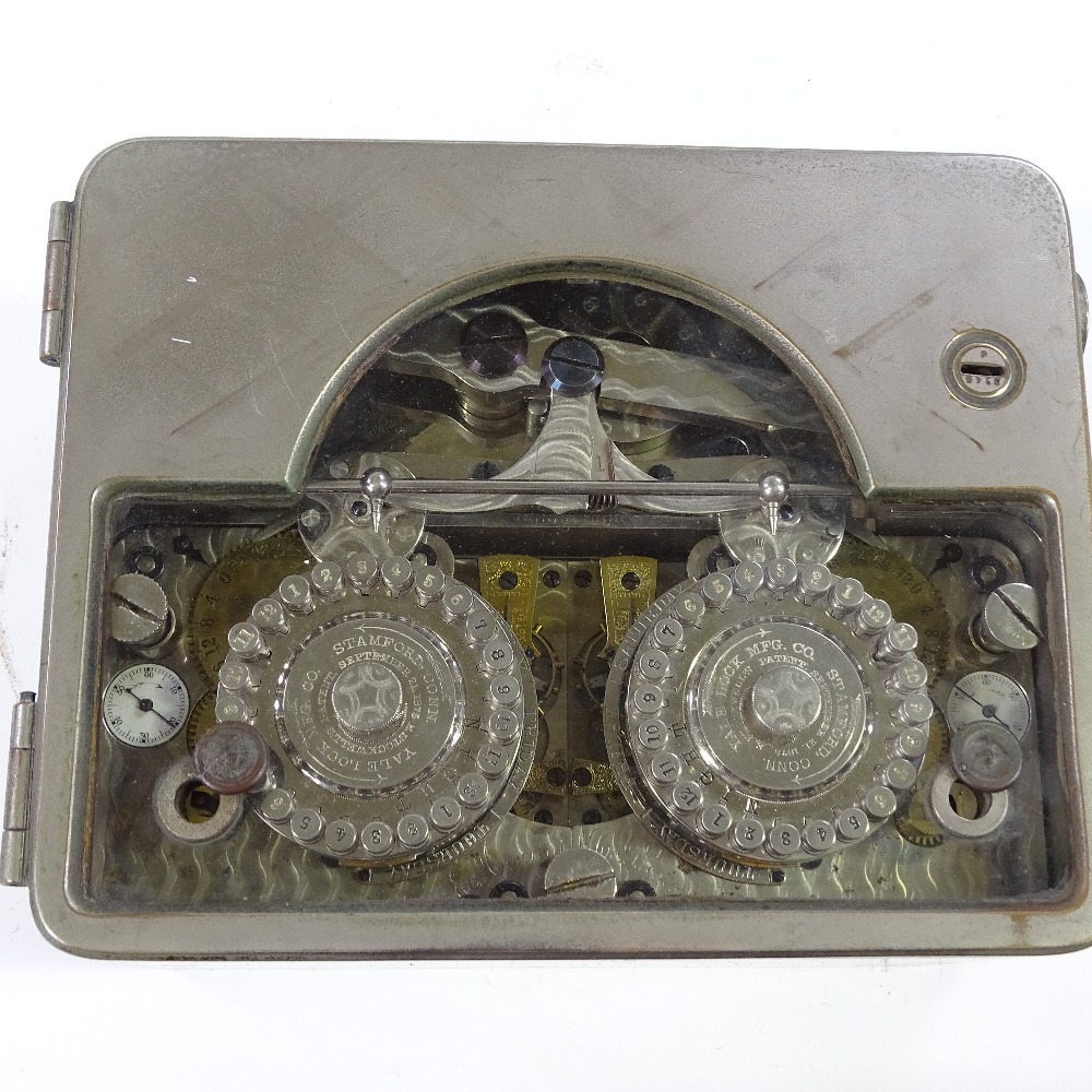 A fine quality time lock mechanism for a commercial safe, by E Howard & Co of Boston, locks - Image 3 of 3