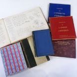 A group of various books and opera records