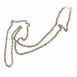 A 9ct gold Prince of Wales chain necklace, length 59cm, 8g